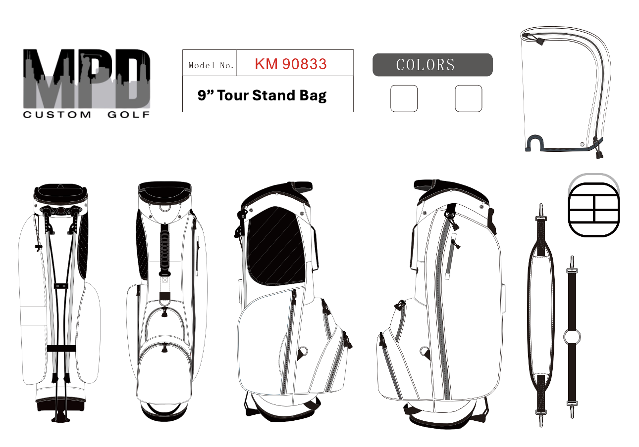9" Tour Stand Bag